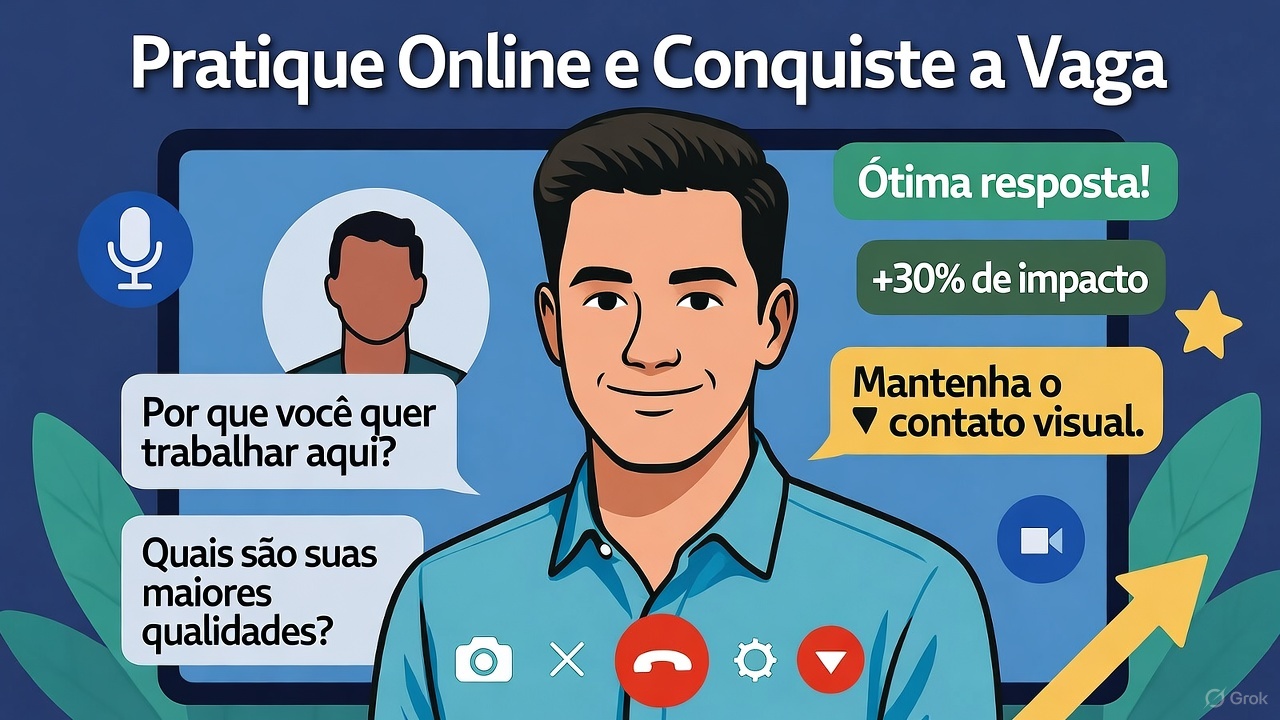 Simulador Online de Entrevista de Emprego